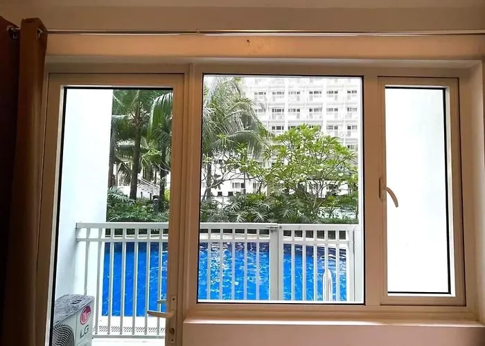 Aparthotel Direct Pool Access In Shore Residences Near Sm Moa *
