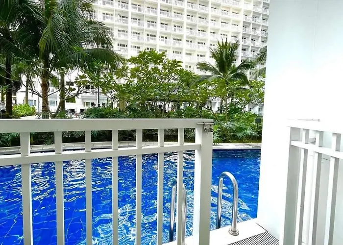 Aparthotel Direct Pool Access In Shore Residences Near Sm Moa *
