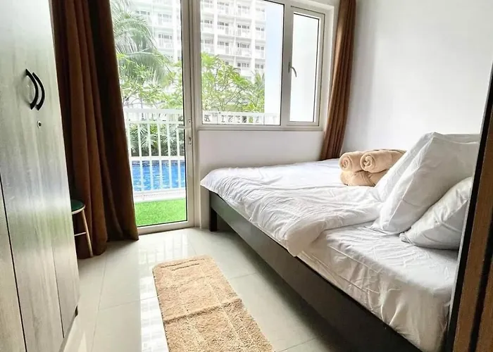 Direct Pool Access In Shore Residences Near Sm Moa *